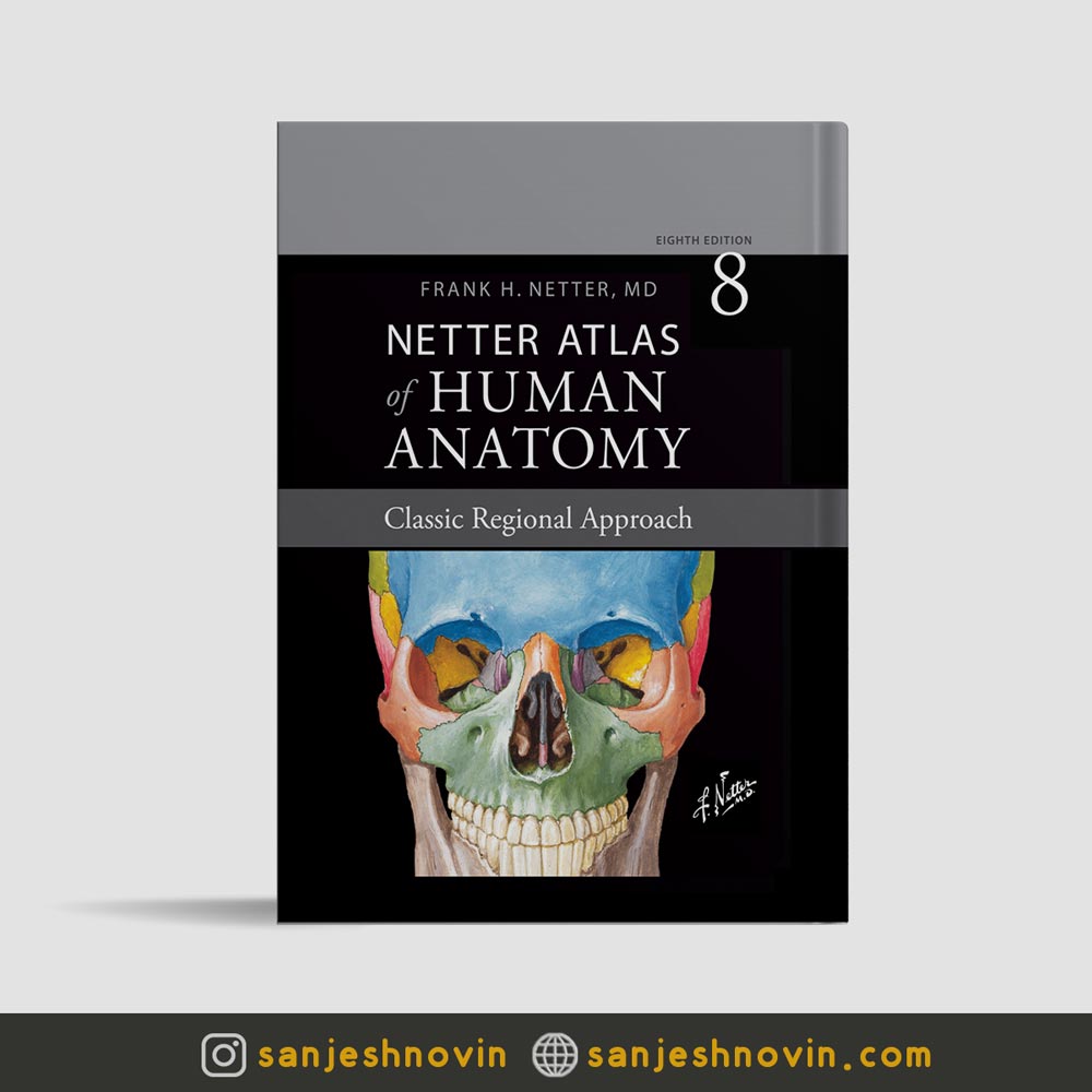 کتاب اطلس نتر 2023 Atlas of Human Anatomy Netter